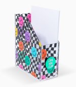 Plexiglass Paper Organizer Folder, Tile Faces - Image 2