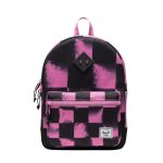 Heritage Kids Backpack Stencil Checker Opera Mauve