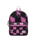 Heritage Kids Backpack Stencil Checker Opera Mauve