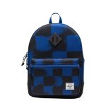 Heritage Kids Backpack Stencil Checker Sodalite Blue