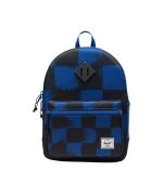 Heritage Kids Backpack Stencil Checker Sodalite Blue