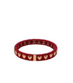 Mamacita Little Love Tiles Bracelet Red