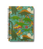 Jurassic Journey 17x25 Spiral Notebook