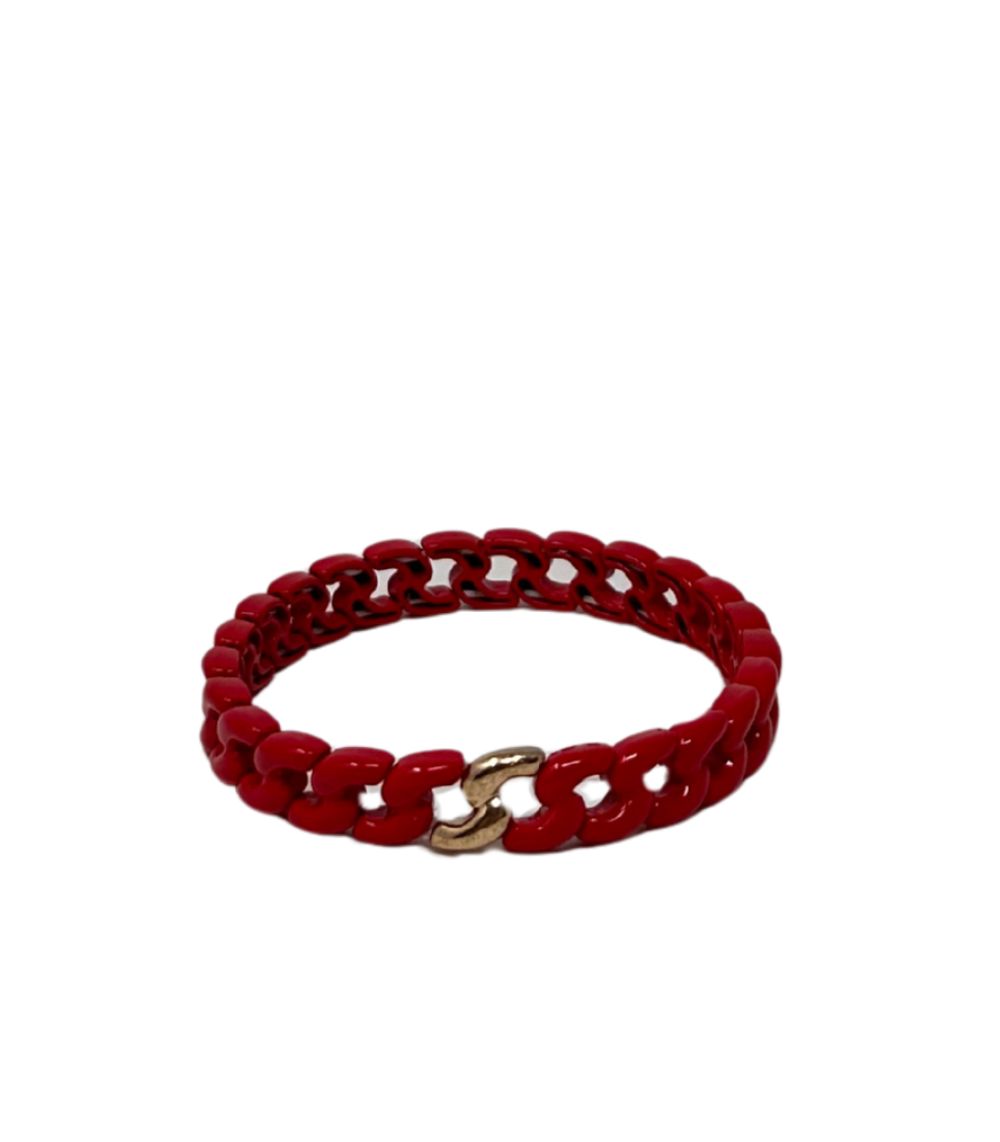 200 Mamacita Chain Bracelet Red - Image 1