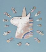Winged Unicorn & Rainbow Clic Clacs - Image 3