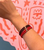 Mamacita Chain Bracelet Red - Image 2