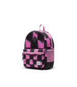 Heritage Kids Backpack Stencil Checker Opera Mauve - Image 3