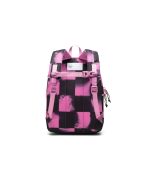 Heritage Kids Backpack Stencil Checker Opera Mauve - Image 4
