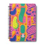 Unruled & Unbothered 17x25 Spiral Notebook
