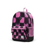 Heritage Youth Backpack Stencil Checker Opera Mauve - Image 3