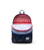 Heritage Youth Backpack Stencil Checker Sodalite Blue - Image 2