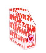 Plexiglass Paper Organizer Folder, Love