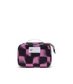 Heritage Pencil Case Stencil Checker Opera Mauve - Image 4