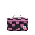 Heritage Lunch Box Stencil Checker Opera Mauve
