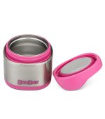 Yumbox Cubi Stainless Steel Thermal Food Jar, Berry Pink - Image 3