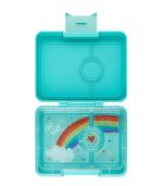 Yumbox Snack Misty Aqua, Rainbow Tray