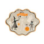 Meri Meri Happy Halloween Plates (x 8)