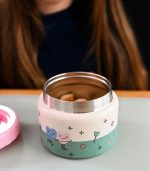 Stainless Steel Thermo Food Jar 350ml, Dancing Hearts - Image 4
