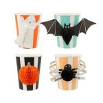 Halloween Honeycomb Cups (x8)