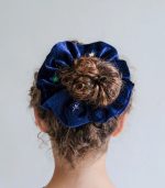 Constellation Velvet Scrunchie - Image 3