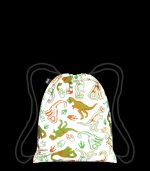 Dinosaur Skeleton Reflective Medium Backpack - Image 2