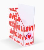 Plexiglass Paper Organizer Folder, Love - Image 2