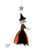 Meri Meri Flying Honeycomb Witch Decorations (x 3) - Image 3