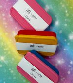 Nok Nok x The Wonder Room Lunch Box Silicone Without Compartment Red/Sunbeam 800 ml - Image 2
