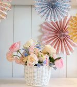 Meri Meri x Liberty Paper Pinwheel Decorations (x 6) - Image 6
