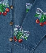 Magot Jacket, Amarena Sequin - Image 7