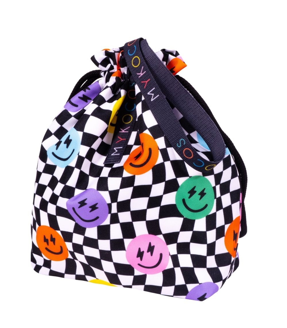 81 Tile Faces Lunch Bag - Image 1