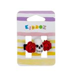 Kiddoz Skull & Roses Hair Clip