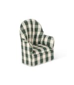 Kalle The Tiny Teddy, Green Check - Image 4