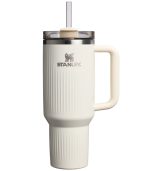 The Quencher H2.O Fluted Tumbler 1.18L, Cream Gloss