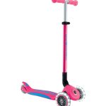 Globber Scooter Elite Lights V2 Fuchsia