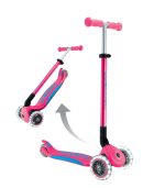 Globber Scooter Elite Lights V2 Fuchsia - Image 4