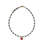 Pumpkin Parade Bead Necklace