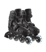 Globber Inline Skates Lights Black No 34-37