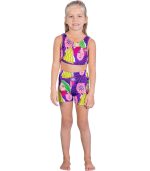 Purple Faces Shorts Set - Image 4
