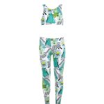 White Faces Leggings Set