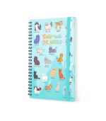 12-Month Large Weekly Spiral-Bound Diary - 2026, Kitties - Image 2