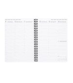 12-Month Large Weekly Spiral-Bound Diary - 2026, Kitties - Image 4