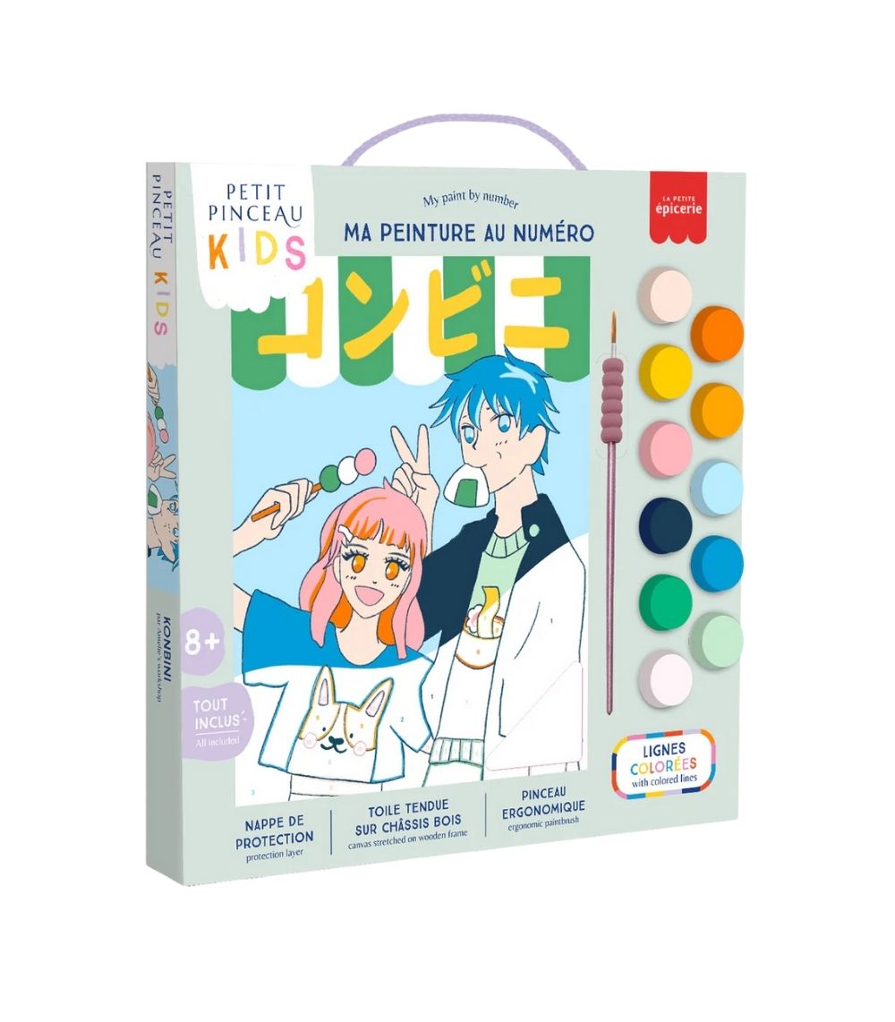 53 Paint By Number Kit For Kids - Konbini - Image 1