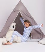 Monkey Business Blue Kids Pyjamas - Image 4