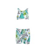 White Faces Shorts Set