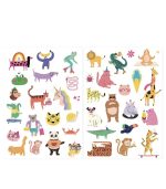 Pack Of 40 Tattoos - Cute Animals - Image 4