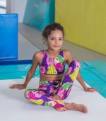 Purple Faces Leggings Set - Image 2