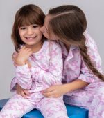 Monkey Business Pink Kids Pyjamas - Image 4
