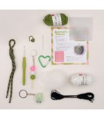 Beginner Crochet Kit - Bag Charms - Matcha Club - Image 5