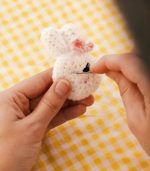 Beginner Crochet Kit - Bag Charms - Glam Pink - Image 3